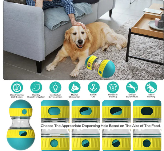 Balle Distributrice de Nourriture pour Chien